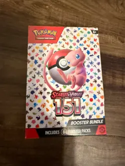 Pokemon TCG Scarlet and Violet 151 Booster Bundle Set - 6 Booster Packs 820650853210 - Image 1