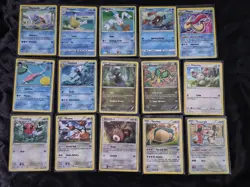Pokemon 186 Card Lot No Duplicates LP-NM Non Holo Monster Collection - Image 4