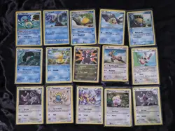Pokemon 186 Card Lot No Duplicates LP-NM Non Holo Monster Collection - Image 5