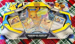 2019 POKEMON TCG PIKACHU-GX & EEVEE-GX SPECIAL COLLECTION NEW FACTORY SEALED BOX - Image 1