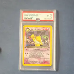 Pokemon Team Rocket Dark Hypno 1st Edition Holo #9/82 PSA 6 2000 - Image 1