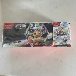 Sam’s Club Pokemon Prismatic Evolutions Surprise Box & Booster Bundle - Image 1