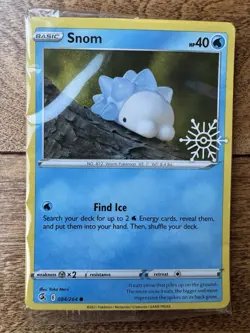 🔥 Pokemon 2023 Holiday Advent Calendar Festive Stamped Snom 084/264 - Image 1