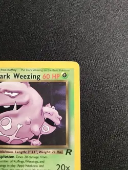 Pokemon Dark Weezing 31/82 Team Rocket Rare Non Holo NM - Image 3