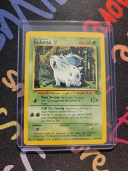 Pokemon TCG Nidoran Jungle 57/64 Regular Unlimited Common - Image 2