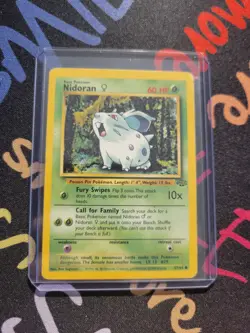 Pokemon TCG Nidoran Jungle 57/64 Regular Unlimited Common - Image 4