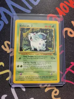 Pokemon TCG Nidoran Jungle 57/64 Regular Unlimited Common - Image 5