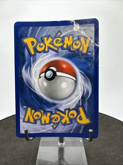 Pokemon TCG Wigglytuff 19/130 Base Set 2 Holo Rare Vintage WOTC SWIRL DMG - Image 5