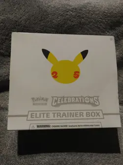 Pokemon TCG: 25th Anniversary Celebrations Elite Trainer Box (2021) 820650809439 - Image 1