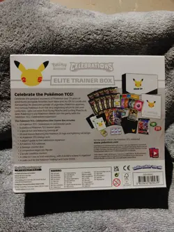 Pokemon TCG: 25th Anniversary Celebrations Elite Trainer Box (2021) 820650809439 - Image 2