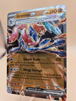 Greninja ex 106/167 - Twilight Masquerade - Pokemon TCG - Double Rare - Image 3