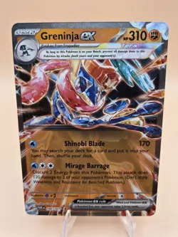 Greninja ex 106/167 - Twilight Masquerade - Pokemon TCG - Double Rare - Image 4