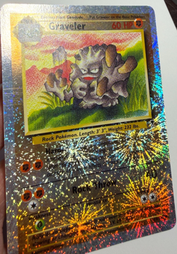 Pokemon TCG Graveler 44/110 Reverse Holo 2002 Legendary Collection LP - Image 3
