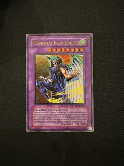 Elemental Hero Tempest (Ultimate Rare) EEN-EN034 Unlimited Yugioh (MP) - Image 1