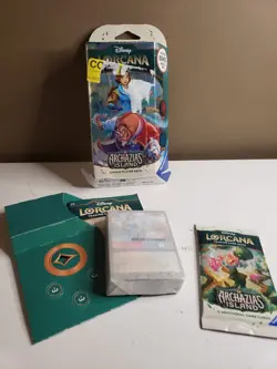 Disney Lorcana Archazia's Island - Single Player Deck & Booster Pack - OPEN BOX - Image 1