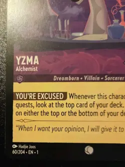 Yzma - Alchemist 60/204 Common The First Chapter Disney Lorcana TCG - Image 4