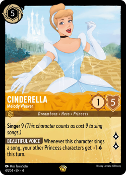 Disney Lorcana: Ursula's Return #1-204 [Near-Mint] [Free Shipping] [COLD Foil] - Image 5