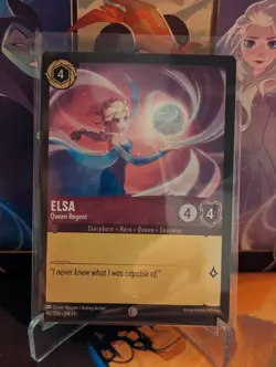 Disney Lorcana Elsa - Queen Regent 40/204 Common NM TCG - Image 1