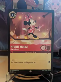 Disney Lorcana Minnie Mouse - Always Classy 116/204 Common NM TCG - Image 1