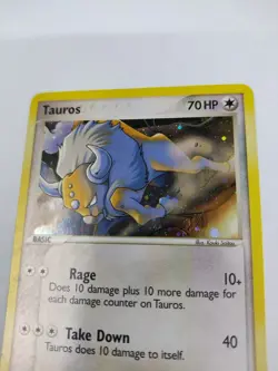 Mint/Nm Tauros 5/17 Holo Rare POP Series 5 Promo Pokemon Card Invest - Image 2