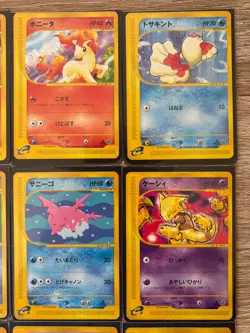 Pokemon Card TCG LOT of 14 Vintage E series 1st Ed. Non holo Japanese 2003 LP-NM - Image 3