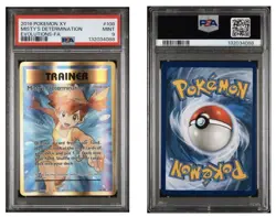Misty's Determination FULL ART 108/108 Evolutions Pokemon TCG Card PSA 9 - Image 3