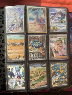 Vintage Pokemon Card Collection Binder Lot XY Promo Gold Illustration Rare SIR - Image 1