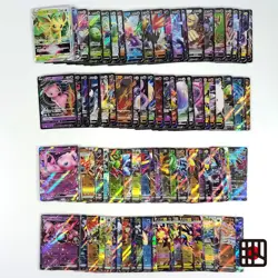 Pokemon Card Bulk Lot 100 V ex VMAX VSTAR NM-LP No Dupes Japanese US Stock 642 - Image 1