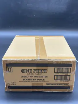 One Piece Card Game OP-12 Legacy Of The Master Booster Box Case SEALED English - Image 1