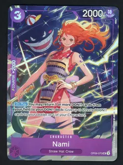 Nami OP09-070 UC Premium Card Collection Best Selection Vol.4 One Piece - Image 1