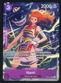 Nami OP09-070 UC Premium Card Collection Best Selection Vol.4 One Piece - Image 1