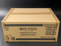 One Piece Card Game OP-13 Carrying On His Will Booster Box Case SEALED English - Image 1