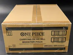 One Piece Card Game OP-13 Carrying On His Will Booster Box Case SEALED English - Image 3