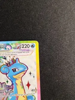 Pokemon Stellar Crown TCG Lapras EX Full Art Ultra Rare Holo Card 158/142 - Image 3