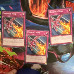 Yu-Gi-Oh! TCG Dragon's Mind Trap 3 Card Lot - 1st Edition - English - Playset - Image 1