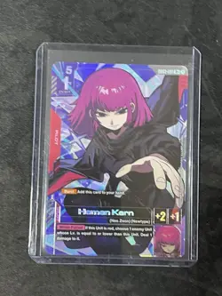 Gundam TCG CARD GAME - HAMAN KARN - GD02-091 R+ FOIL ENGLISH DUAL IMPACT - Image 1