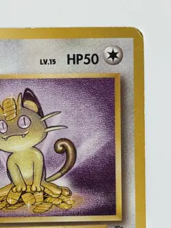 Meowth No. 052 Jungle Set old back vintage Japanese Pokemon Card From Japan - Image 3