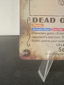 Sabo OP13-120 SP Wanted Poster Alternate Art One Piece Card English Carrying On - Image 4