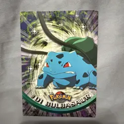 Bulbasaur #01 Topps TV Animation Edition Black Label Pokemon Card - Image 1