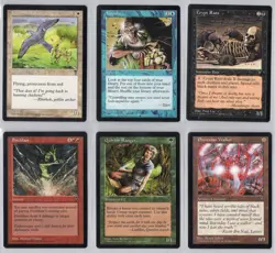 Visions - 1x Complete 62 Card Common Set - Light Play - Image 2