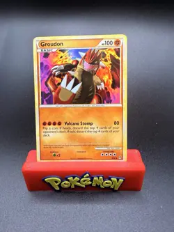 Groudon Non-Holo 6/95 VLP/NM Call of Legends Pokemon Card Rare - Image 1