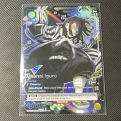 Union Arena Obanai Iguro Character Card Trigger 2 Action 3000 BP Holo - Image 1