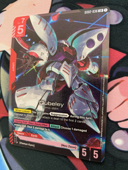 Gundam Card Game - Qubeley GD02-036 (LR) - Dual Impact - Image 3