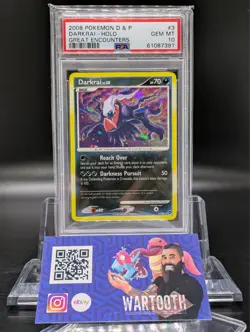 Darkrai 3/106 Great Encounters HOLO PSA 10 Pokemon Card - Image 1