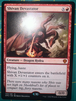 Shivan Devastator Dominaria United Regular 143/281 - Image 1