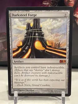 MTG - Darksteel Forge, M14 Regular Mythic, #206/249, NM - Image 1