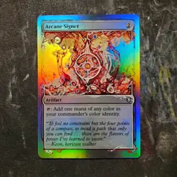 MTG Alter - foil Arcane Signet by RockyAlters - Image 1