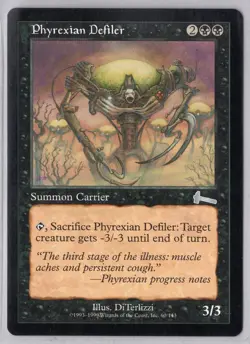 1x Phyrexian Defiler - Urza's Legacy - Light Play - Image 1