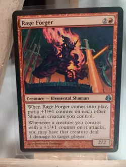 MTG Magic the Gathering Rage Forger (97/153) Morningtide MP - Image 1