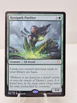 Rootpath Purifier Commander: The Brothers' War Regular Mythic Rare Mtg - Image 1